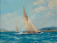 Lot 38 - δ FRANK HENRY MASON (BRITISH,...