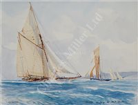 Lot 41 - δ GUY L'HOSTIS (FRENCH, B. 1945)<br/>The Camper...