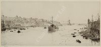 Lot 96 - WILLIAM LIONEL WYLLIE (BRITISH, 1851-1931) <br/>A...