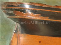 Lot 341 - A HALF-BLOCK BUILDER'S MODEL FOR THE IRON SAILING SHIP JAMES CRAIG (Ex-CLAN MACLEOD), BUILT FOR T. DUNLOP & SONS BY BARTRAM & HASWELL, SUNDERLAND, 1874