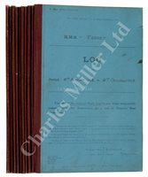 Lot 105 - LOG OF H.M.S. FERRET, 10TH JUNE 1912-19TH...