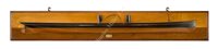 Lot 274 - AN ATTRACTIVE HALF-BLOCK BUILDER'S MODEL FOR THE IRON PASSENGER PADDLE STEAMER GIRONDE ET GARONNE, BUILT BY HUGH MCINTYRE, PAISLEY, 1880