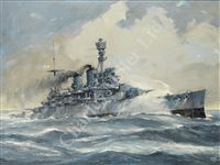 Lot 131 - δ John S. Smith (British, 20th Century)<br/>H.M.S....