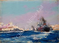 Lot 134 - δ Frank H. Mason (British, 1876-1965)<br/>Malta,...