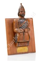 Lot 160 - A FIGUREHEAD MAQUETTE FOR THE BARQUE...