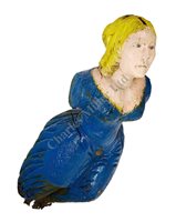 Lot 190 - A MERCHANTMAN'S FIGUREHEAD, CIRCA 1840<br/>carved...