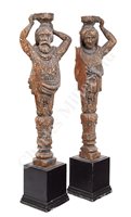 Lot 166 - A PAIR OF NORTHERN EUROPEAN MERCHANT MARINE...