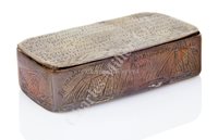 Lot 186 - AN HISTORICALLY INTERESTING SNUFF BOX MADE...
