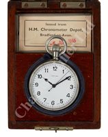 Lot 218 - A ONE-DAY DECK WATCH BY LONGINES, CIRCA...