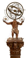 Lot 232 - A FINE PTOLEMAIC ARMILLARY SPHERE, PROBABLY...