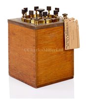 Lot 250 - AN EARLY 20TH CENTURY VARIABLE RADIO COIL BY...