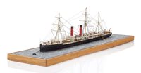 Lot 275 - A 1/24IN:1FT SCALE WATERLINE MODEL OF R.M.S....