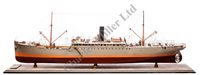 Lot 294 - A BUILDER'S MODEL FOR THE PASSENGER/CARGO...