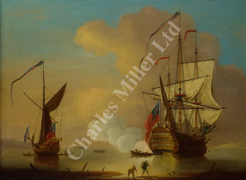 Lot 40 - PETER MONAMY (BRITISH, 1681-1749) - The morning gun