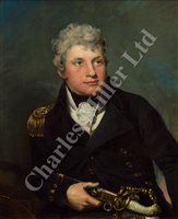 Lot 43 - SAMUEL DRUMMOND (BRITISH, 1765-1844): Portrait of Captain William Parker, R.N., 1801 commemorating his promotion at the age of 20
