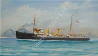 Lot 26 - LUCA PAPALUCA (ITALIAN, 1890-1934) - S.Y. 'Cutty Sark' R.Y.S.