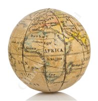 Lot 290 - A 1½IN. POCKET GLOBE, CIRCA 1830