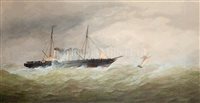 Lot 14 - Charles TAYLOR (British, Fl. 1836-1871)<br/>A...