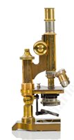 Lot 241 - A MONOCULAR MICROSCOPE BY E. LEITZ, WETZLAR, CIRCA 1901
