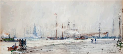 Lot 16 - Charles Edward Dixon (British , 1872-1934)<br/>A...