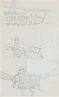 Lot 20 - William Lionel WYLLIE (BRITISH, 1851-1931)<br/>A...