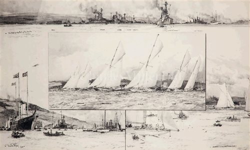 Lot 21 - Charles Edward Dixon (British, 1872-1934)<br/>The...