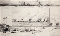 Lot 21 - Charles Edward Dixon (British, 1872-1934)<br/>The...
