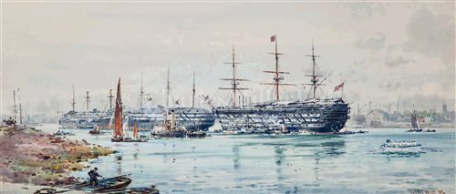Lot 44 - δ Frank Watson WOOD (BRITISH,...
