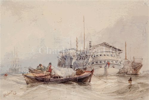 Lot 46 - ALBERT HERBERT (BRITISH, 19TH-CENTURY)<br/>Prison...