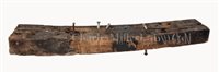 Lot 50 - A SUBSTANTIAL OAK FRAME SECTION FROM H.M.S....