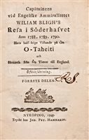 Lot 63 - BLIGH, WILLIAM: 'Capitainens vid EngelSke ...