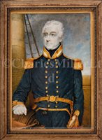 Lot 66 - Ø ENGLISH SCHOOL, CIRCA 1845<br/>Admiral James...