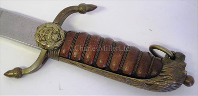 Lot 142 - A ROYAL NAVY DIRK, CIRCA 1915<br/>of standard...