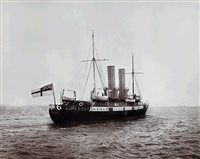 Lot 110 - STEAM YACHT BANSHEE R.Y.S.<br/>Thirty six...