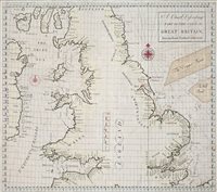 Lot 122 - 'A CHART DESCRIBING PART OF THE COAST OF...