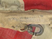 Lot 98 - A UNION FLAG FLOWN BY H.M.S. DUKE OF YORK DURING HER FAMOUS ACTION AGAINST S.M.S. SCHARNHORST, 26TH DECEMBER, 1943