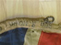 Lot 98 - A UNION FLAG FLOWN BY H.M.S. DUKE OF YORK DURING HER FAMOUS ACTION AGAINST S.M.S. SCHARNHORST, 26TH DECEMBER, 1943