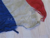 Lot 98 - A UNION FLAG FLOWN BY H.M.S. DUKE OF YORK DURING HER FAMOUS ACTION AGAINST S.M.S. SCHARNHORST, 26TH DECEMBER, 1943