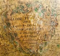 Lot 144 - An early 19th-century terrestrial table globe...