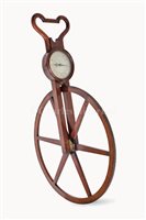 Lot 161 - A WOODEN WAYWISER BY GEORGE ADAMS II, LONDON,...