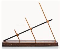 Lot 172 - A CROSS-STAFF BY HARRIET WYNTER, LONDON, CIRCA...
