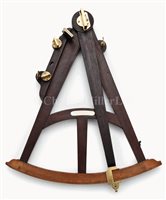 Lot 177 - Ø A 17½IN. RADIUS FIDUCIAL OCTANT, ENGLISH...