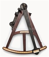 Lot 178 - Ø A 16IN. RADIUS VERNIER OCTANT BY THOMAS...