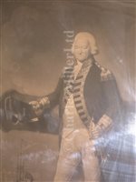 Lot 46 - FOUR 18TH CENTURY MEZZOTINTS OF BRITISH ADMIRALS