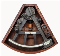 Lot 187 - Ø AN 8½IN. VERNIER SEXTANT BY DOLLOND, LONDON,...