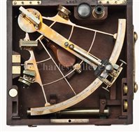 Lot 188 - A 7½IN. RADIUS VERNIER SEXTANT BY E. LORIEUX,...