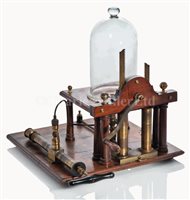 Lot 208 - A FINE NAIRNE-TYPE VACUUM PUMP, ENGLISH, LATE...