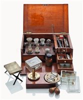 Lot 223 - A LATE 19TH-CENTURY MICROSCOPE SLIDE...