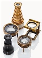 Lot 224 - Ø A GROUP OF OPTICAL INSTRUMENTS<br/>comprising an...