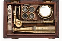 Lot 228 - A BOTANIST'S MICROSCOPE BY CARPENTER, LONDON,...